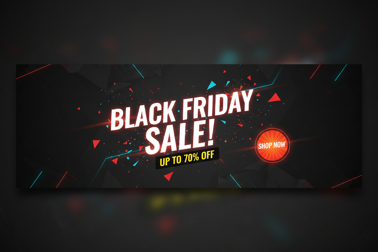 Black Friday Sale Banner